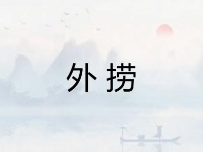 外捞 外捞