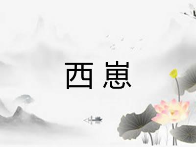 西崽 西崽