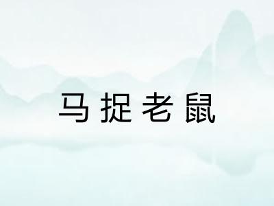 马捉老鼠 马捉老鼠