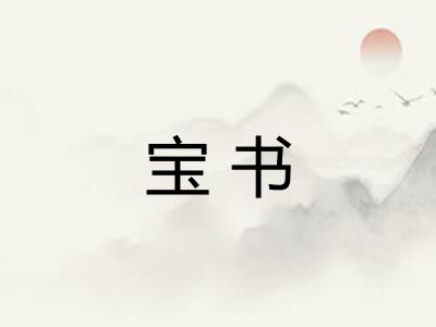 宝书 宝书