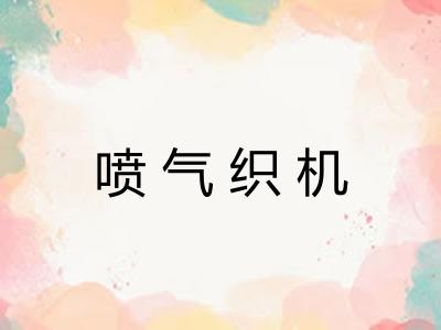喷气织机 喷气织机